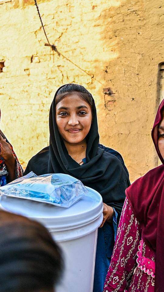Safe water, until they are free